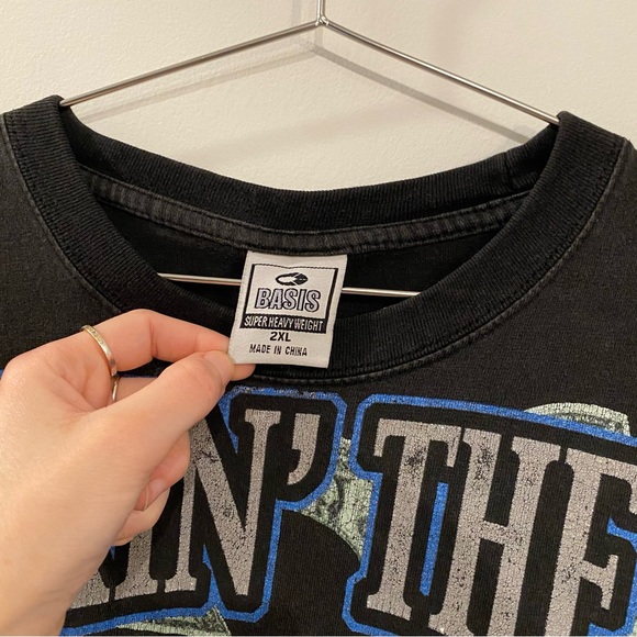 Men’s Vintage Basics Super Heavy Weight Pillsberry Doughboy Clockin The Doe Tee - Picture 13 of 14